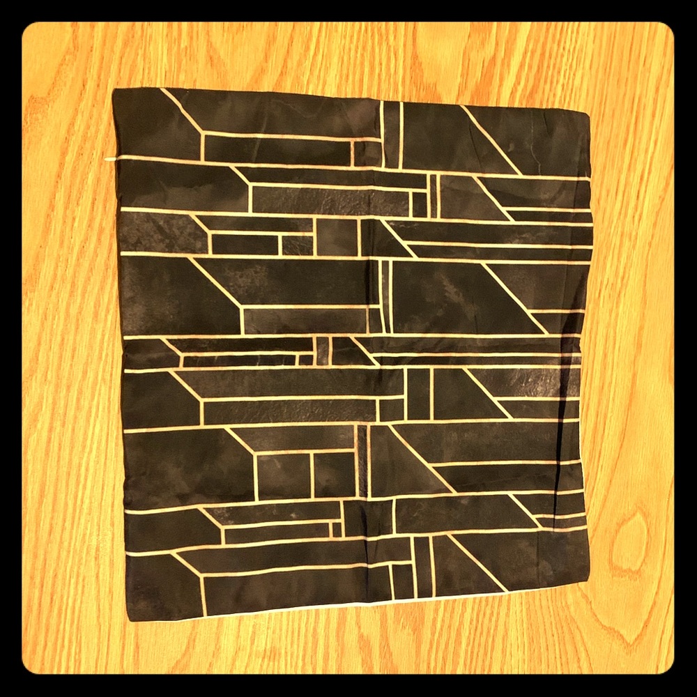 Geometric Print Decorative Pillowcase